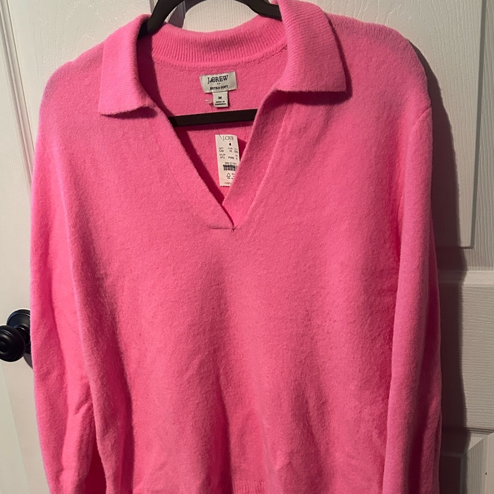 J. Crew Extra Soft Women's Pink Sweater